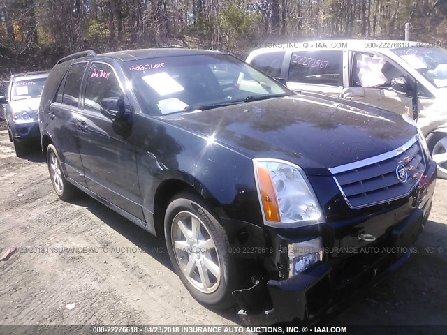 1GYEE637050216628 - 2005 CADILLAC SRX BLACK photo 1