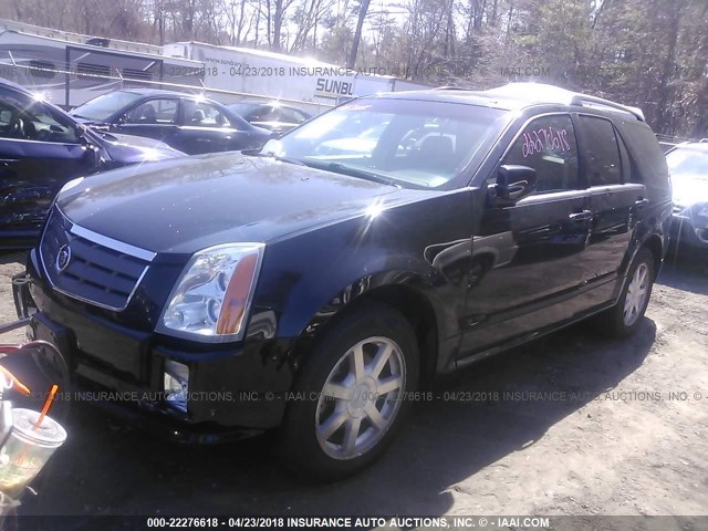 1GYEE637050216628 - 2005 CADILLAC SRX BLACK photo 2