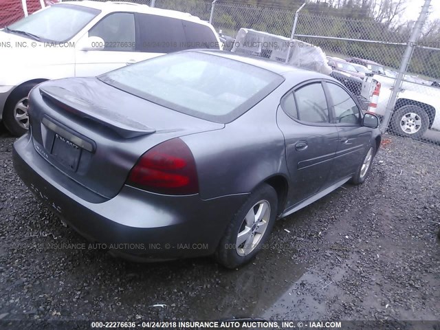 2G2WP522751189490 - 2005 PONTIAC GRAND PRIX ტალღისფერი ფოტო 4