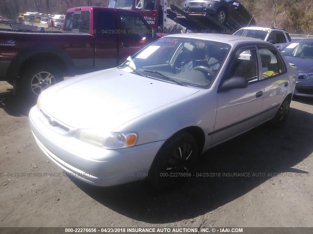 2T1BR12E3YC373919 - 2000 TOYOTA COROLLA VE/CE/LE 银色 照片 2