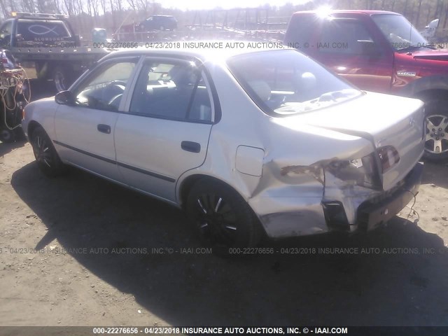 2T1BR12E3YC373919 - 2000 TOYOTA COROLLA VE/CE/LE 银色 照片 3