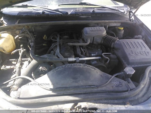 1J4GW48S94C363387 - 2004 JEEP GRAND CHEROKEE LAREDO/COLUMBIA/FREEDOM 蓝色 照片 10