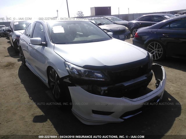 1HGCR2F59FA051325 - 2015 HONDA ACCORD SPORT 白色 照片 1