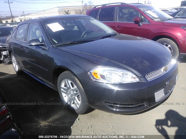 2G1WB5E32F1147463 - 2015 CHEVROLET IMPALA LIMITED LT GRAY photo 1