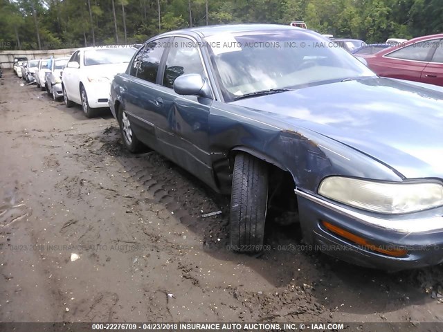 1G4CW54K724195980 - 2002 BUICK PARK AVENUE  BLUE photo 6