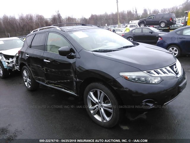 JN8AZ18W99W111105 - 2009 NISSAN MURANO S/SL/LE BLACK photo 1