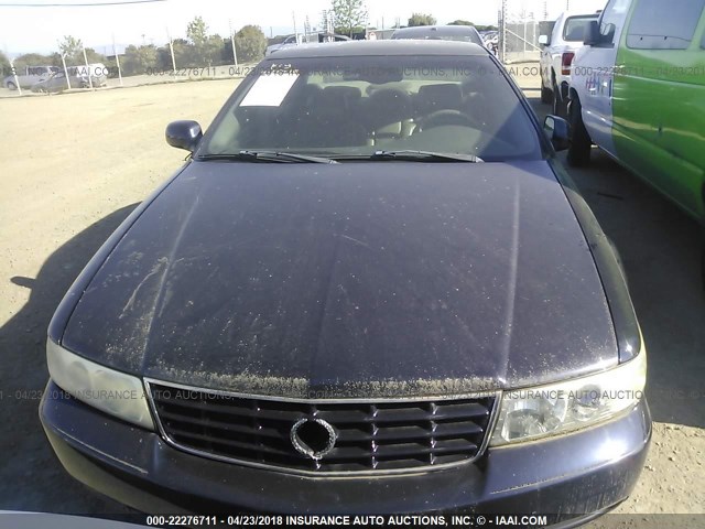 1G6KY5495XU932529 - 1999 CADILLAC SEVILLE STS Dark Blue photo 6