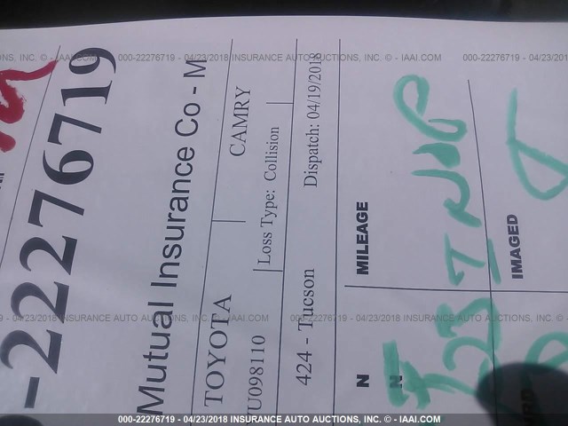 4T1BG22K8VU098110 - 1997 TOYOTA CAMRY CE/LE/XLE 银色 照片 7