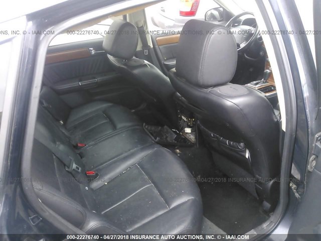 JNKAY01F56M251189 - 2006 INFINITI M35 SPORT BLACK photo 8