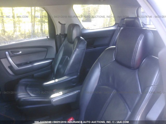 1GKEV23798J203085 - 2008 GMC ACADIA SLT-1 Rot Foto 8