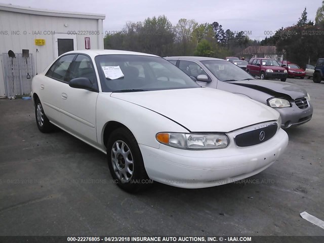 2G4WS52J331234693 - 2003 BUICK CENTURY CUSTOM WHITE photo 1