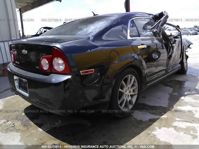 1G1ZK57B994158521 - 2009 CHEVROLET MALIBU LTZ 黑色 照片 4