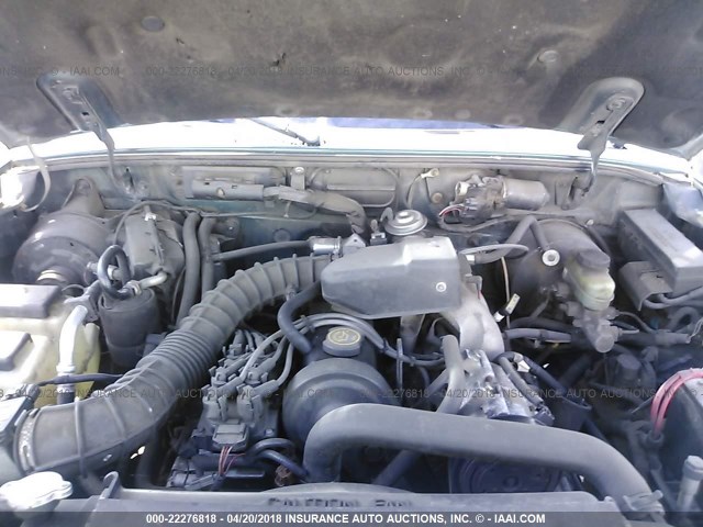 4F4YR12C0WTM12715 - 1998 MAZDA B2500 GREEN photo 10