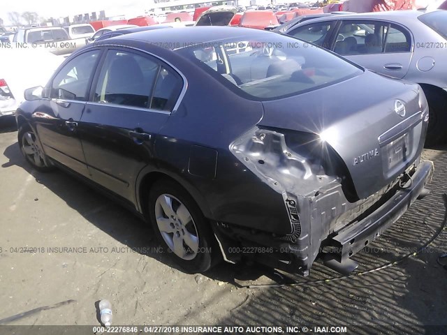 1N4AL21E58N477271 - 2008 NISSAN ALTIMA 2.5/2.5S GRAY photo 3