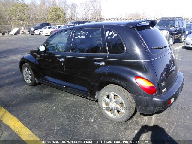 3C4FY58B64T306229 - 2004 CHRYSLER PT CRUISER TOURING BLACK photo 3