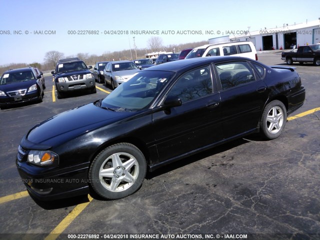 2G1WP521X49243361 - 2004 CHEVROLET IMPALA SS BLACK photo 2