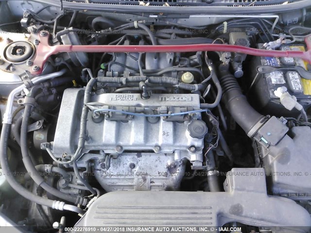 JM1BJ245121621199 - 2002 MAZDA PROTEGE PR5 银色 照片 10