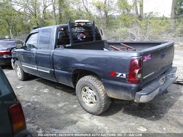 2GCEK19TX31225179 - 2003 CHEVROLET SILVERADO K1500 BLACK photo 3