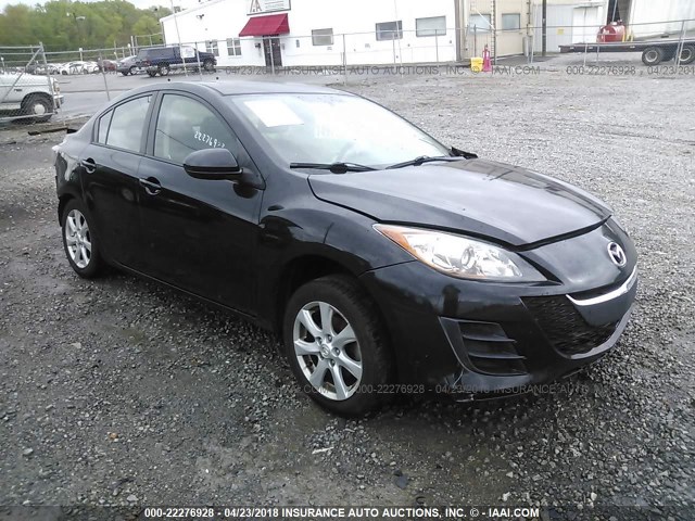 JM1BL1SF2A1230447 - 2010 MAZDA 3 I 黑色 照片 1