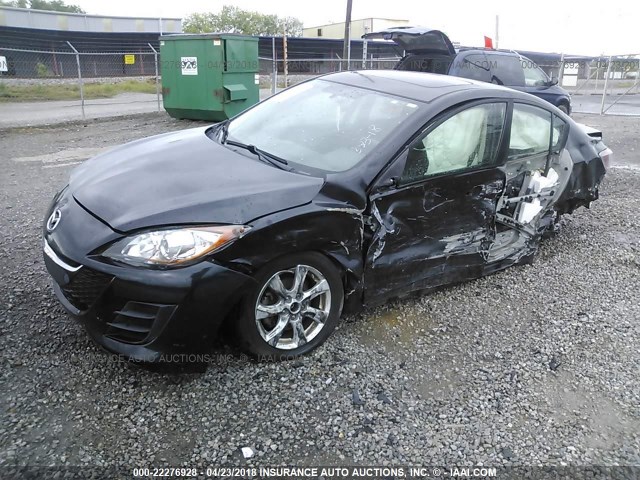 JM1BL1SF2A1230447 - 2010 MAZDA 3 I 黑色 照片 2
