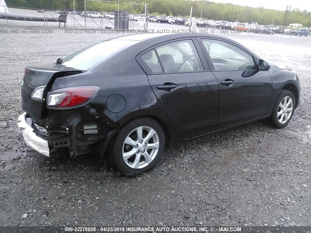 JM1BL1SF2A1230447 - 2010 MAZDA 3 I 黑色 照片 4