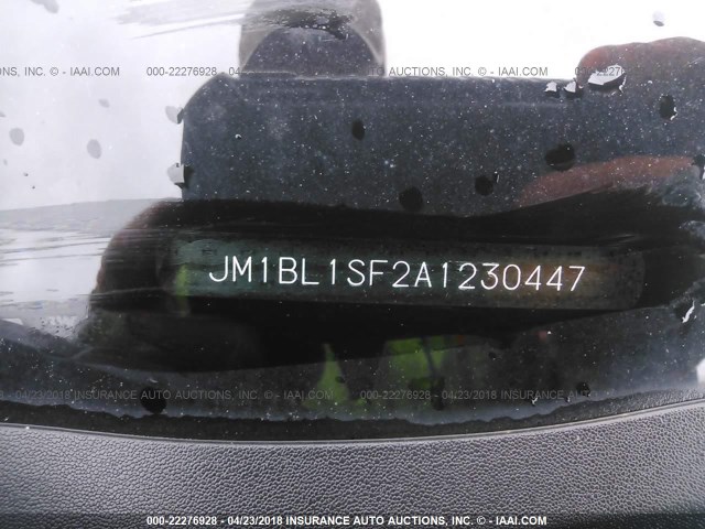 JM1BL1SF2A1230447 - 2010 MAZDA 3 I 黑色 照片 9