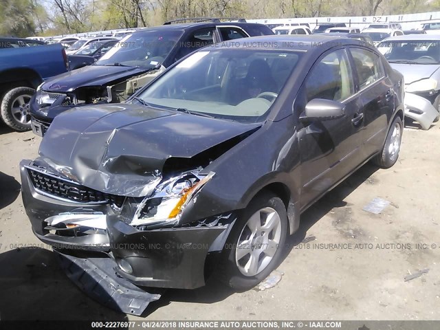 3N1AB61E88L753868 - 2008 NISSAN SENTRA 2.0/2.0S/2.0SL GRAY photo 2