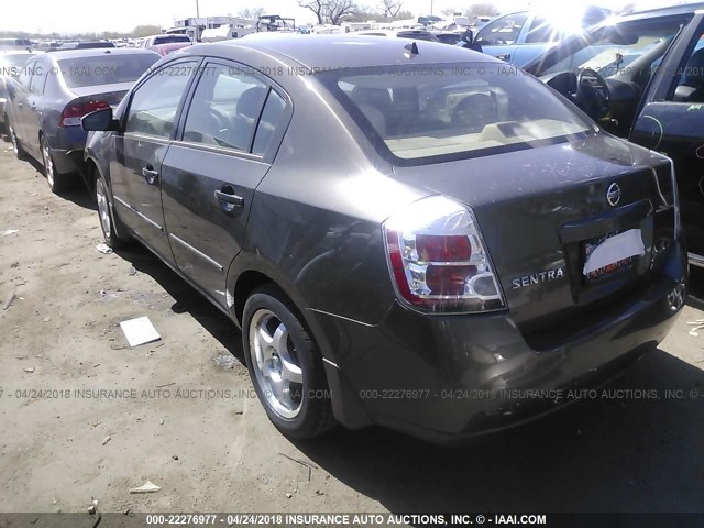 3N1AB61E88L753868 - 2008 NISSAN SENTRA 2.0/2.0S/2.0SL GRAY photo 3