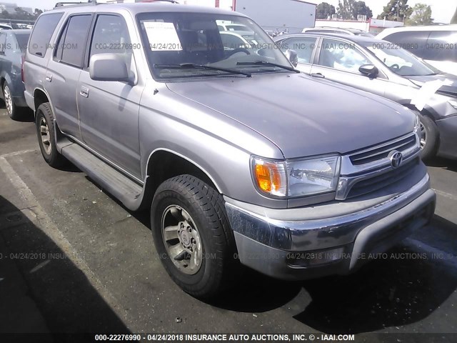 JT3GN86R420244956 - 2002 TOYOTA 4RUNNER SR5 GRAY photo 1