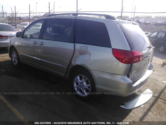 5TDBA22CX6S065663 - 2006 TOYOTA SIENNA XLE/XLE LIMITED GRAY photo 3