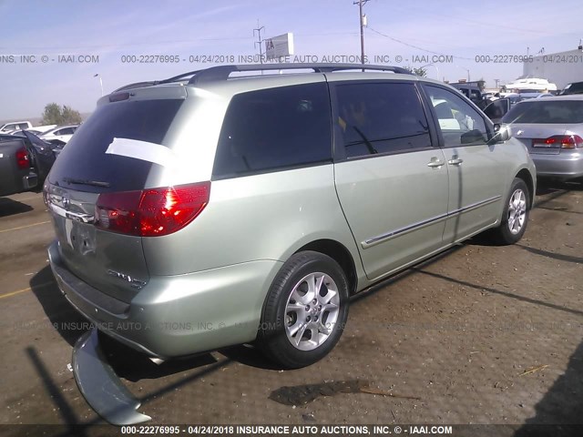 5TDBA22CX6S065663 - 2006 TOYOTA SIENNA XLE/XLE LIMITED GRAY photo 4