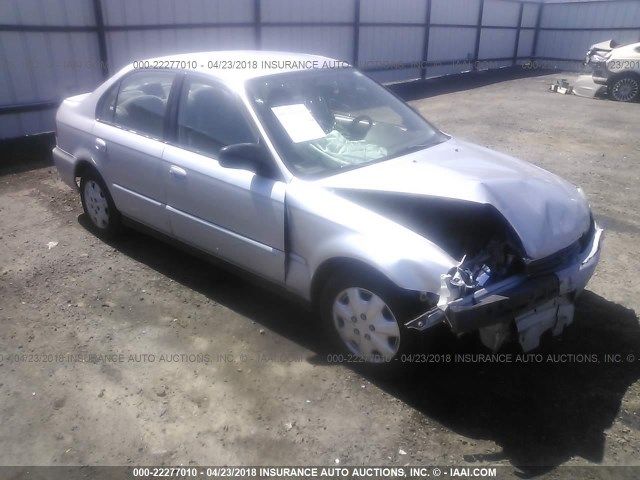 2HGEJ6617YH568292 - 2000 HONDA CIVIC SE SILVER photo 1