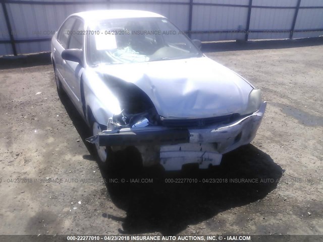 2HGEJ6617YH568292 - 2000 HONDA CIVIC SE SILVER photo 6