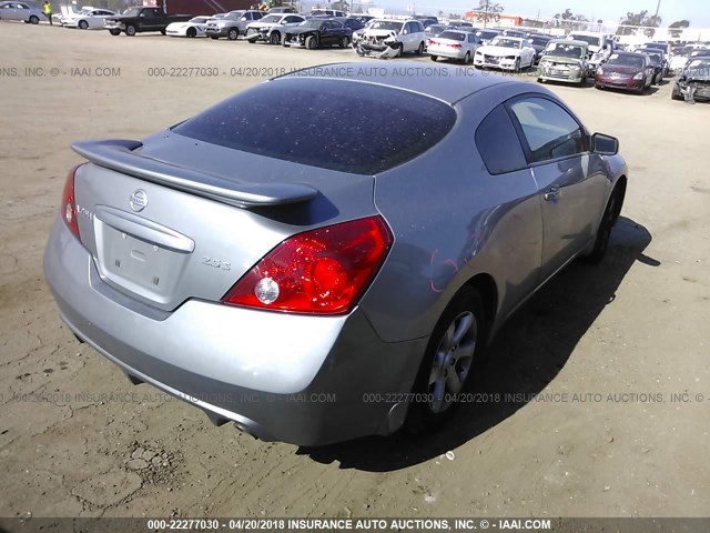 1N4AL24E38C159835 - 2008 NISSAN ALTIMA 2.5S SILVER photo 4