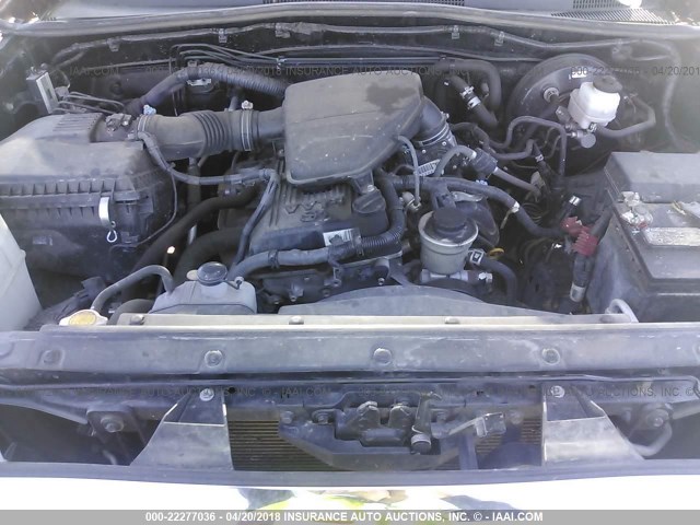 5TFUX4EN4EX027046 - 2014 TOYOTA TACOMA ACCESS CAB Schwarz Foto 10