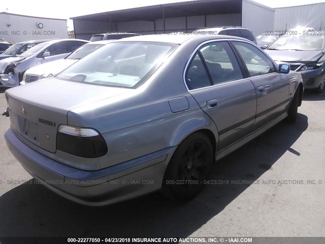 WBADT434X2GY41846 - 2002 BMW 525 I AUTOMATIC GRAY photo 4
