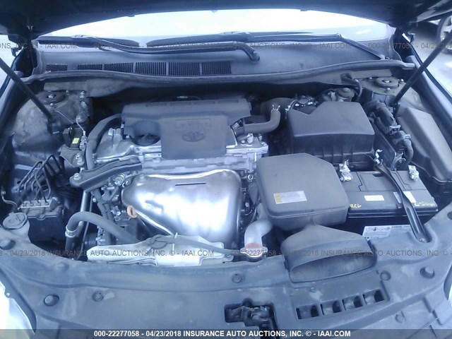 4T1BF1FKXGU201313 - 2016 TOYOTA CAMRY LE/XLE/SE/XSE Dark Blue photo 10