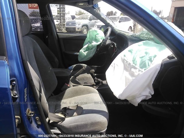 KMHDN46D85U971392 - 2005 HYUNDAI ELANTRA GLS/GT BLUE photo 5