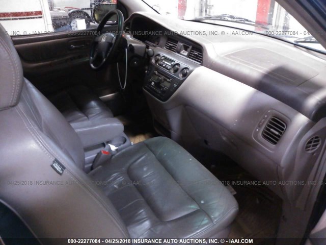 5FNRL18083B083062 - 2003 HONDA ODYSSEY EXL ლურჯი ფოტო 5