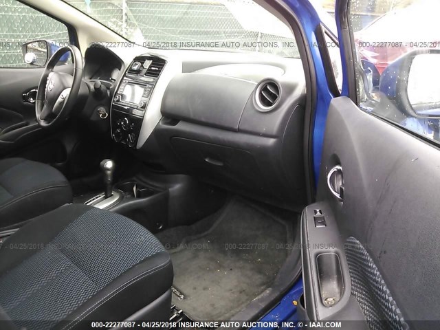 3N1CE2CP9GL355008 - 2016 NISSAN VERSA NOTE S/S PLUS/SV/SL/SR BLUE photo 5
