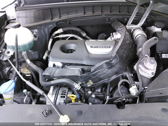 KM8J3CA2XGU030411 - 2016 HYUNDAI TUCSON LIMITED/SPORT AND ECO/SE GRAY photo 10