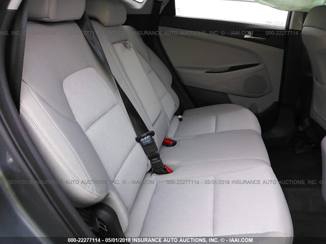 KM8J3CA2XGU030411 - 2016 HYUNDAI TUCSON LIMITED/SPORT AND ECO/SE GRAY photo 8