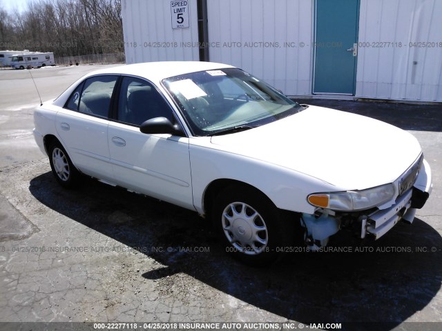 2G4WS52J441178510 - 2004 BUICK CENTURY CUSTOM WHITE photo 1