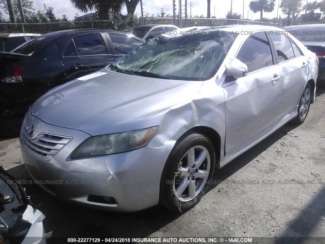 4T1BE46K38U782630 - 2008 TOYOTA CAMRY CE/LE/XLE/SE SILVER photo 2