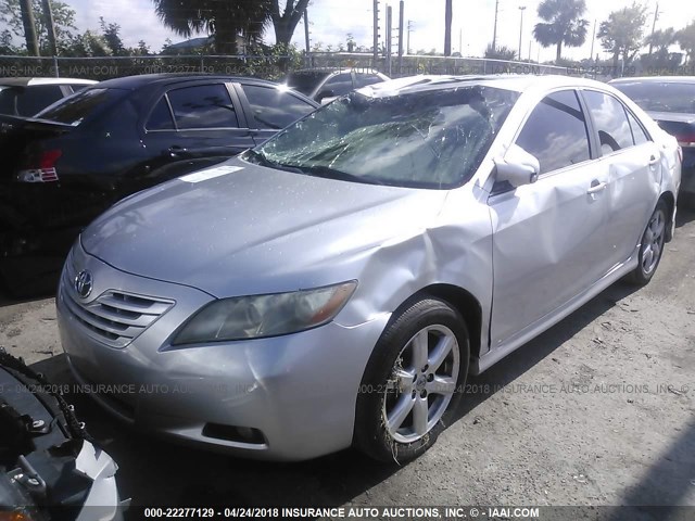 4T1BE46K38U782630 - 2008 TOYOTA CAMRY CE/LE/XLE/SE SILVER photo 6
