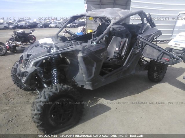 3JBVXAW28JK000518 - 2018 CAN-AM MAVERICK X3 X RS TURBO R GRAY photo 2