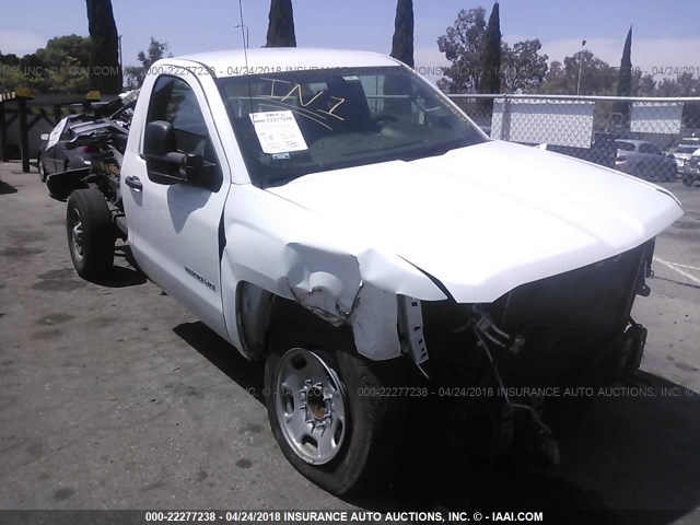 1GC0CUEG4GZ408169 - 2016 CHEVROLET SILVERADO C2500 HEAVY DUTY WHITE photo 1