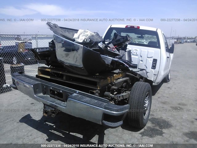 1GC0CUEG4GZ408169 - 2016 CHEVROLET SILVERADO C2500 HEAVY DUTY WHITE photo 4