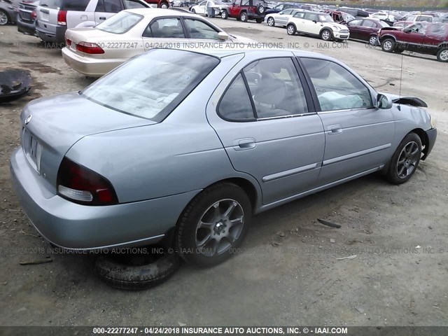 3N1CB51D13L794734 - 2003 NISSAN SENTRA XE/GXE GRAY photo 4