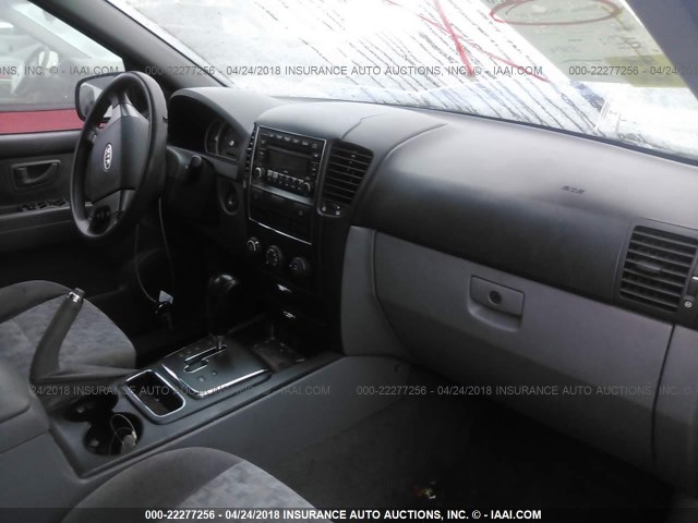 KNDJC735485811505 - 2008 KIA SORENTO EX/LX GRAY photo 5